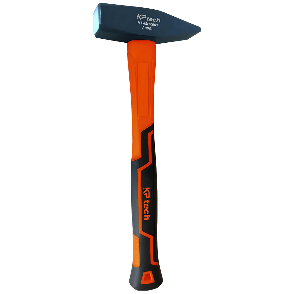 KP Tech Machinist Hammer HT-MH2001 | Forged Steel Head | Durable Handle | Ideal for Precision Metalworking & Shaping