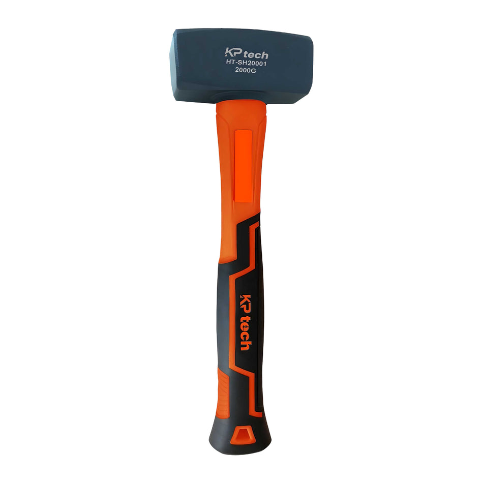 KP Tech Stoning Hammer HT-SH20001 | Forged Steel Head | Durable Handle | Ideal for Shaping & Polishing Stone