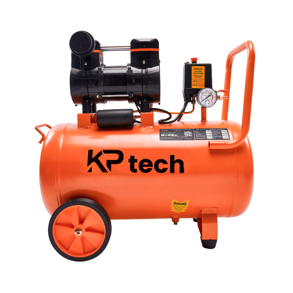 KP Tech Oil free and silent Air compressor 960W | 30L Tank