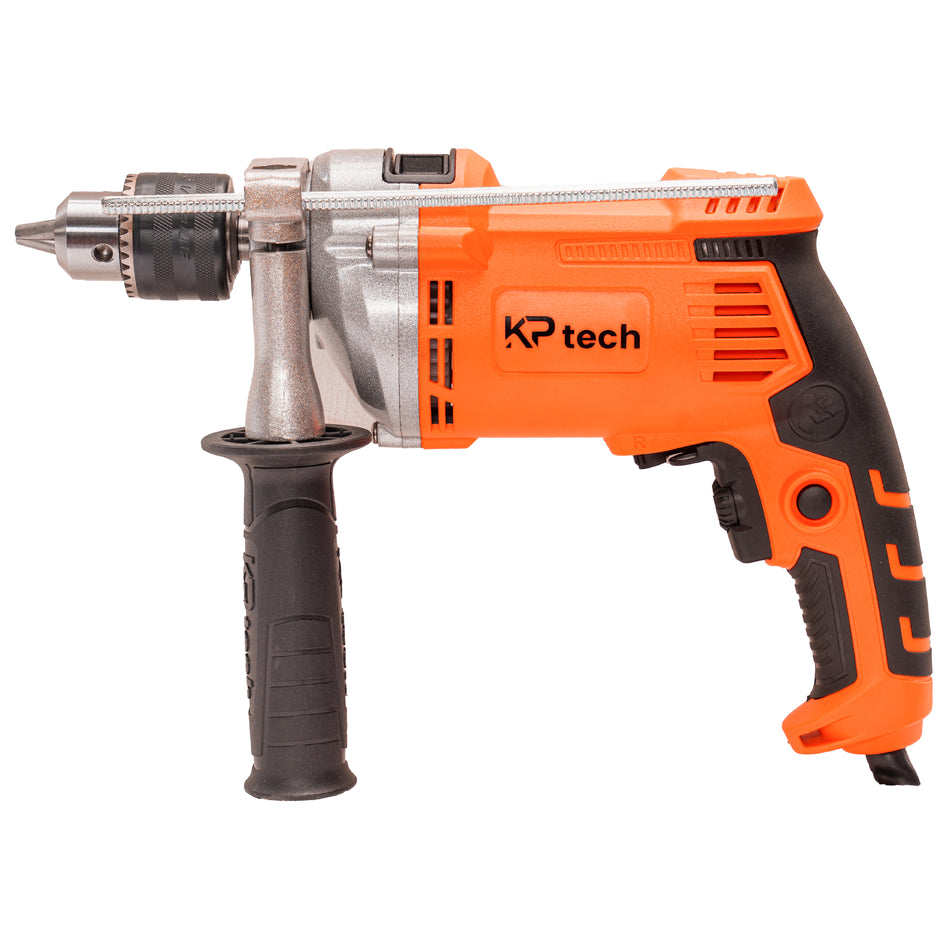 KP Tech Impact Drill 1100W | With variable speed and hammer function