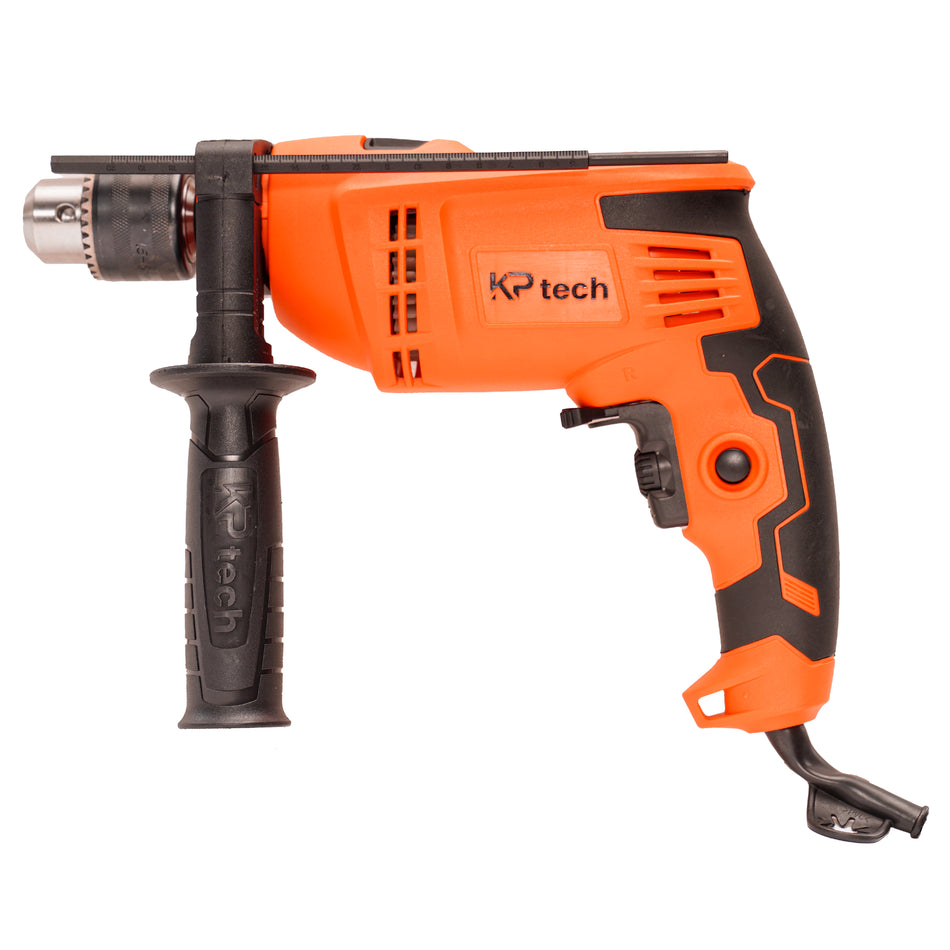 KP Tech Impact Drill 650W | With variable speed and hammer function