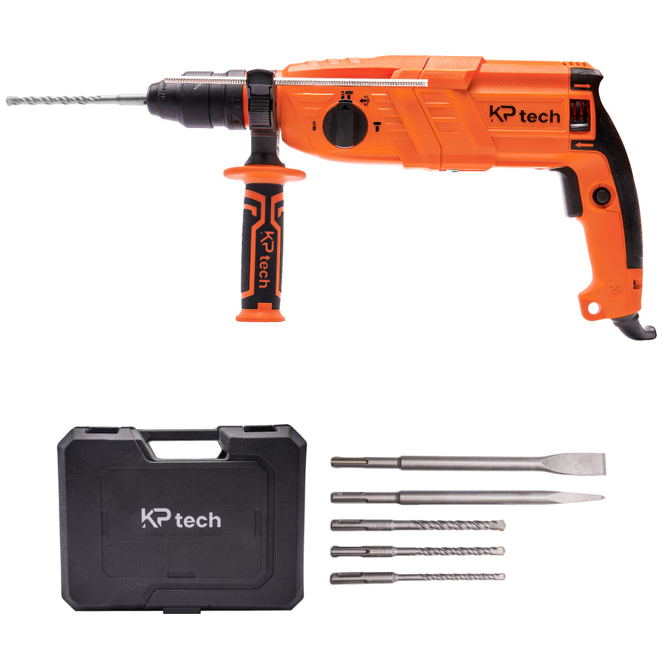 KP Tech Rotary Hammer 800W | 0-1100 RPM