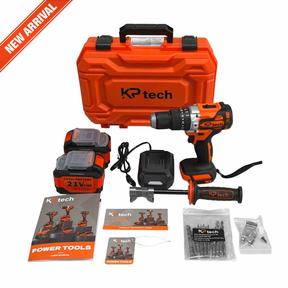 Heavy Duty Cordless Impact Drill 21V | 120 NM | BK-CID13120