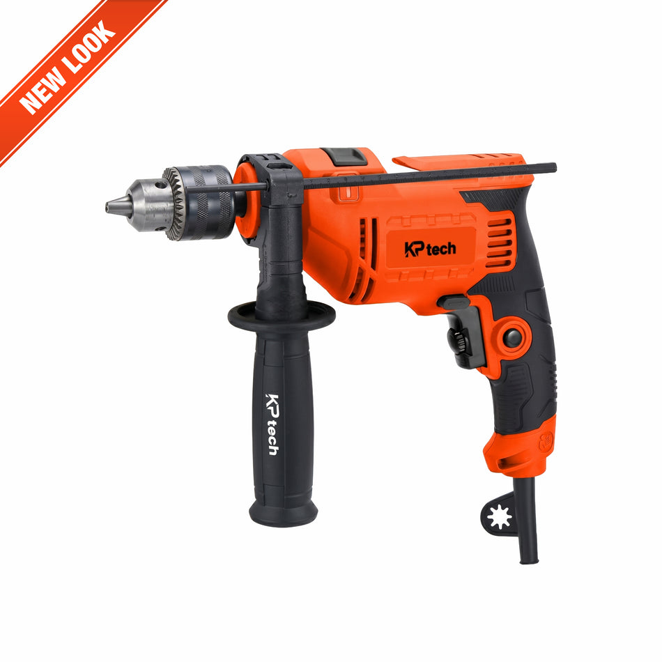 KP Tech Impact Drill 650W | With variable speed and hammer function