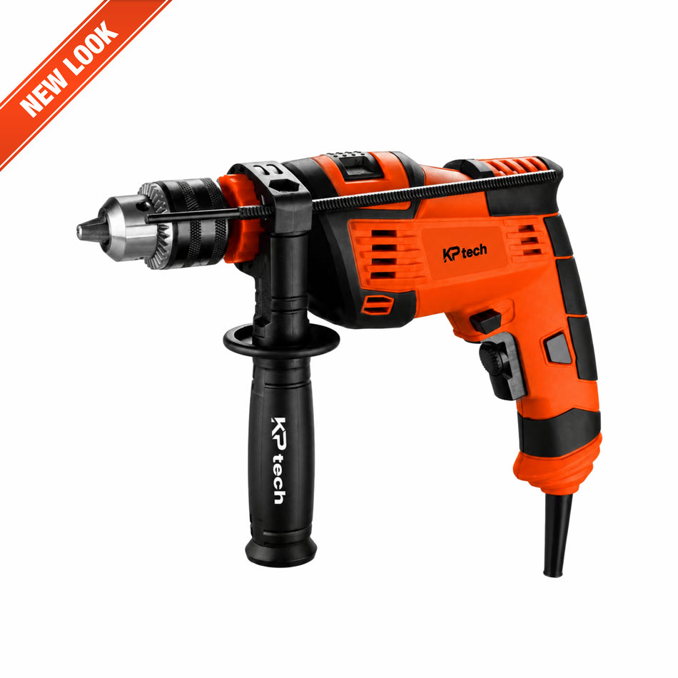 KP Tech Impact Drill 850W | With variable speed and hammer function