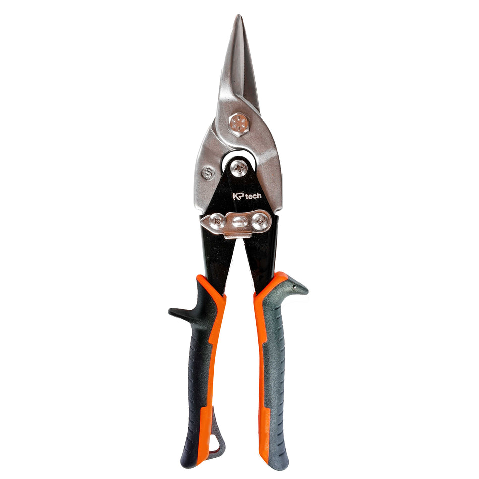 KP Tech Aviation Snip HT-AS102S | Straight Cut | Precision Blade | Ideal for Sheet Metal, Aluminum & HVAC Work