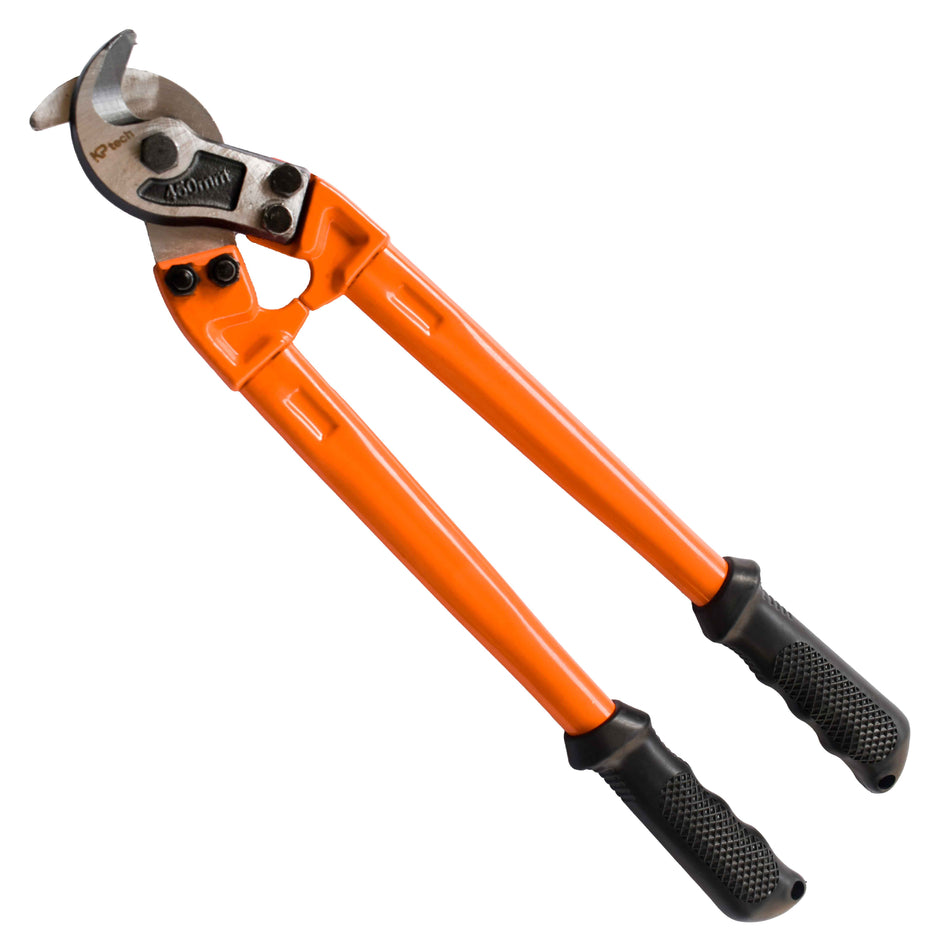 KP Tech Cable Cutter - 18 Inch HT-CC1801 | Heavy-Duty Steel Blades | Clean & Precise Cutting | Ideal for Thick Cables & Wires
