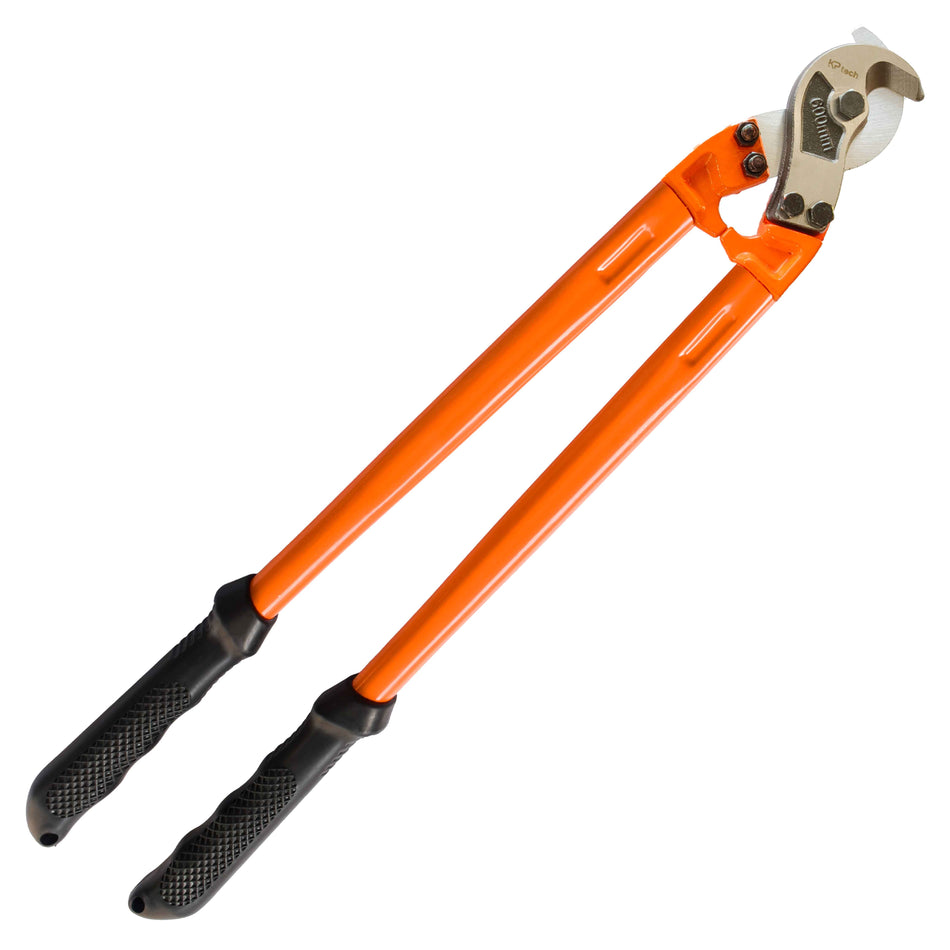 KP Tech Cable Cutter - 24 Inch HT-CC2401 | Heavy-Duty Steel Blades | Clean & Precise Cutting | Ideal for Thick Cables & Wires