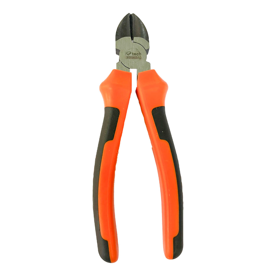 KP Tech Diagonal Cutting Plier - 6 Inch HT-DCP0601 | Sharp Cutting Edge | Durable Steel Construction | Ideal for Wires & Cables