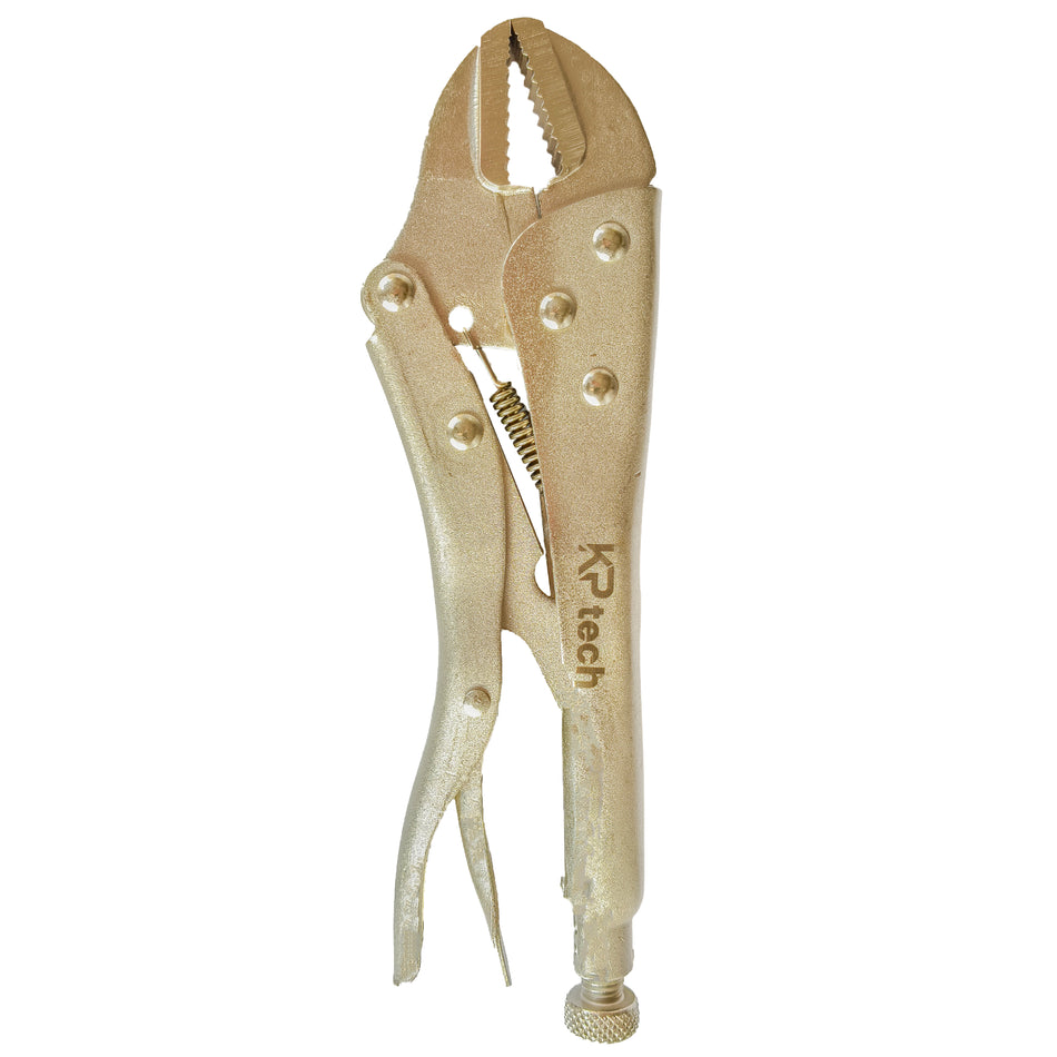 KP Tech Locking Plier - 10 Inch HT-LP1002 | Strong Grip | Durable Steel Construction | Ideal for Holding, Clamping & Locking