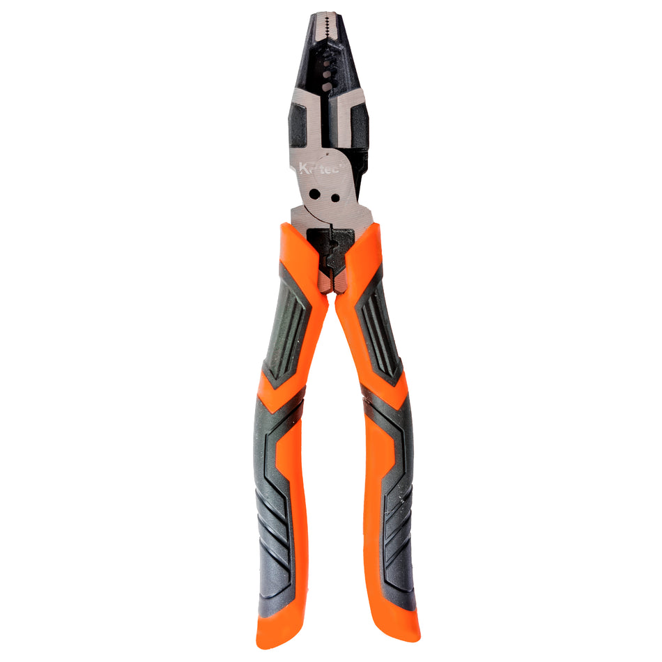 KP Tech Multi-Function Wire Stripping Plier HT-MFCC0801 | Sharp Blades | Durable Build | Ideal for Stripping, Cutting & Twisting Wires