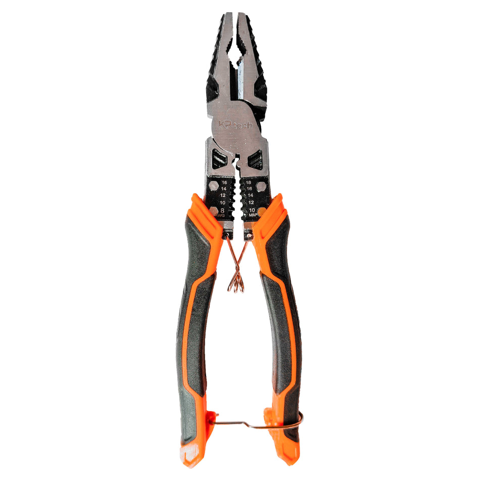 KP Tech Multi-Function Plier HT-SP0801 | Heavy-Duty Stainless Steel | Compact & Versatile Tool for DIY, Camping & Repairs