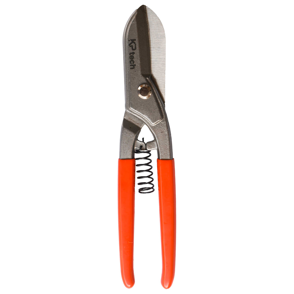 KP Tech Tin Snip - 12 Inch HT-TS1201 | Heavy-Duty Steel Blade | Clean & Precise Cutting | Ideal for Sheet Metal & Aluminum